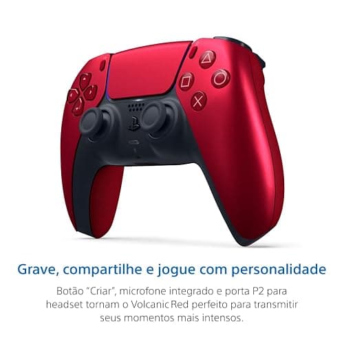 PlayStation 5 DualSense Wireless Controller - Volcanic Red thumbnail 4