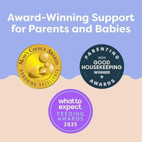 Boppy Nursing Pillow - Ergonomic Bottle & Breastfeeding Pillow with High, Firm, Large Area, Water-Repellent Cushion with Washable Cover; Baby Safety Alliance Verified - Oatmeal Boucle thumbnail 10