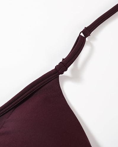 AUROLA Influence Adjustable Strappy Sports Bras for Women,Low Support Seamless Backless Padded Straps Impact Yoga Gym Bra thumbnail 4