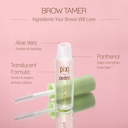 Pixi Brow Tamer, with Aloe Vera and Panthenol, Translucent 4.5 ml / 0.15 fl oz thumbnail 3
