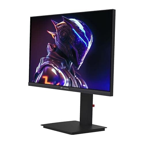 CRUA 24.5Inch Gaming Monitor 144Hz/165Hz, FHD(1920x1080P) 120% sRGB Computer Monitor, Height/Pivot/Swivel/Tilt Adjustable Vertical Monitor, Support FreeSync, DP,HDMI, Wall Mount (75mmX75mm) thumbnail 2