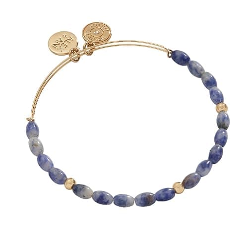 Alex and Ani Sodalite Beaded Bangle - Image 1