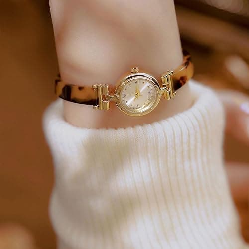 BESTKANG Vintage Amber Color Women's Bracelet Chain Watch - Stylish Retro Watch for Women thumbnail 3