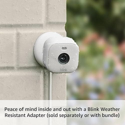 Blink Mini 2 — Home Security & Pet Cameras with HD video, color night view, motion detection, two-way audio, and built-in spotlight — 2 cameras (White) thumbnail 3