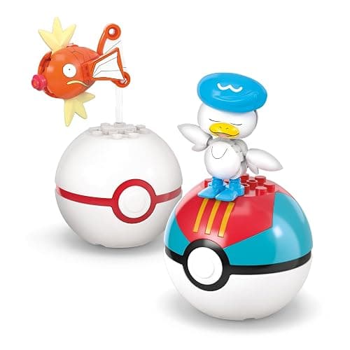 MEGA Pokémon Action Figure Building Toys Set, Water-Type Trainer Team with 79 Pieces, 2 Inches Tall, for Kids thumbnail 4