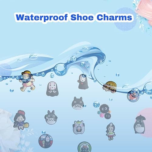 Yezmo 20PCS Anime Shoe Charms for Girls Boys Teens - Cute Cartoon Charms for Women's Bubble Slides Sandals Clogs Wristband Bracelet - Party Favor Birthday Gifts - Multi-ca thumbnail 3