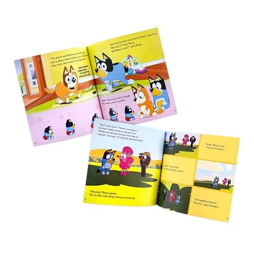 Bluey Gotta Be Done! 10 Picture Books Story Collection Box Set (Typewriter, Swim School, Shadowlands, My Mum is the Best, Mum School, Daddy Robot, Daddy Putdown, My Dad is Awesome, Camping, Baby Race) thumbnail 3