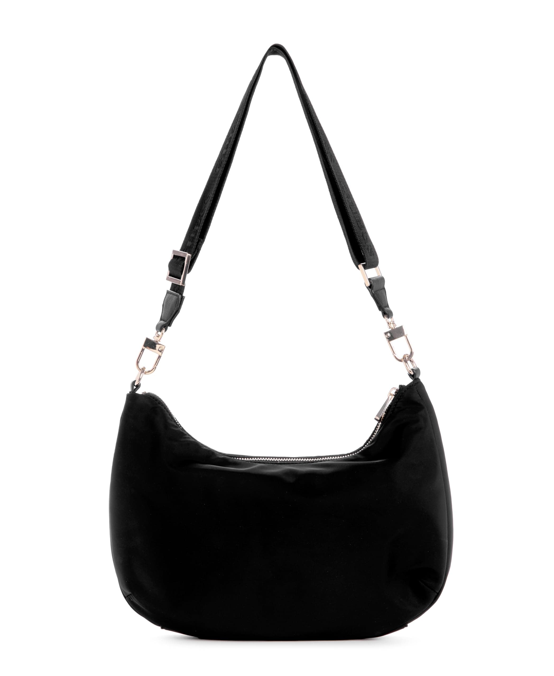 GUESS Gemma Hobo Bolso de hombro, Negro thumbnail 6
