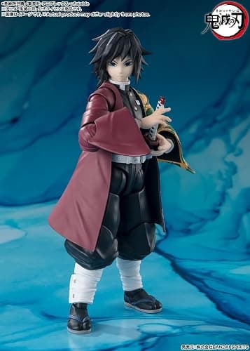 TAMASHII NATIONS - Demon Slayer: Kimetsu no Yaiba - Giyu Tomioka S.H.Figuarts Action Figure thumbnail 3
