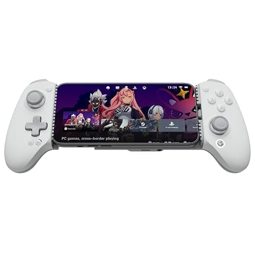 Controller GameSir G8 Plus Mfi per iPhone 15/16/17/iPad Mini e Android, gamepad per iPad con stick/trigger Hall Effect, due pulsanti posteriori, per giocare a Genshin Impact, PUBG Mobile, Minecraft - Image 1