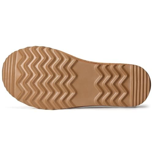 bebealy Genuine Suede Fuzzy Slippers for Women Winter Warm House Shoes Cozy Mini Boots for Indoor Outdoor thumbnail 7