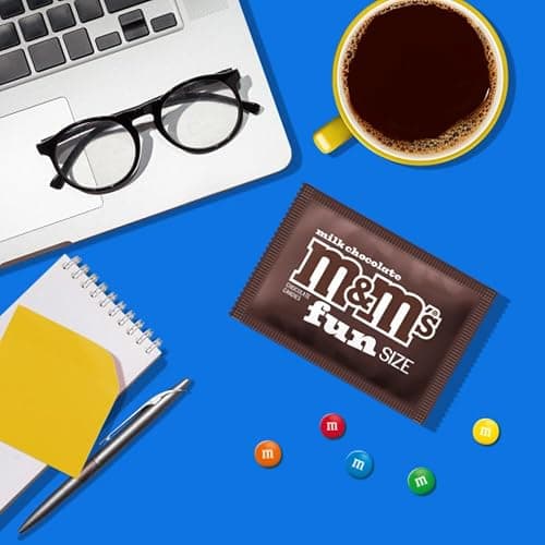 M&M'S Milk Chocolate Fun Size Candy Bag, 10.53oz thumbnail 7
