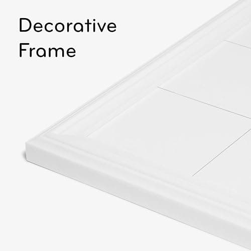 U Brands Magnetic Dry Erase Calendar White Board, 30" x 20", White Wood Style Frame, Includes Magnets thumbnail 7