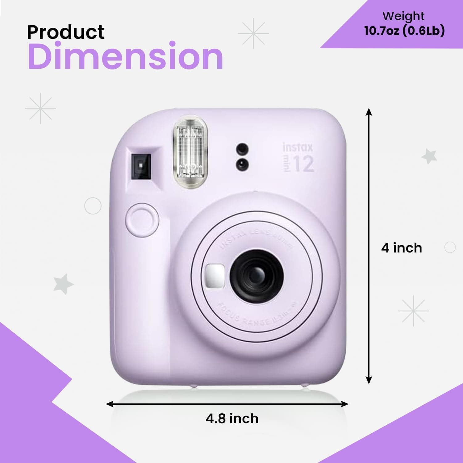 FUJIFILM instax Mini Paquete de día Festivo púrpura 2025 thumbnail 2