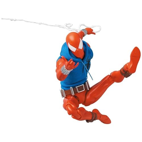 MAFEX No.186 MAFEX SCARLET SPIDER (COMIC Ver.) Total Height Approx. 6.1 inches (155 mm), Non-scale, Pre-painted Action Figure thumbnail 11