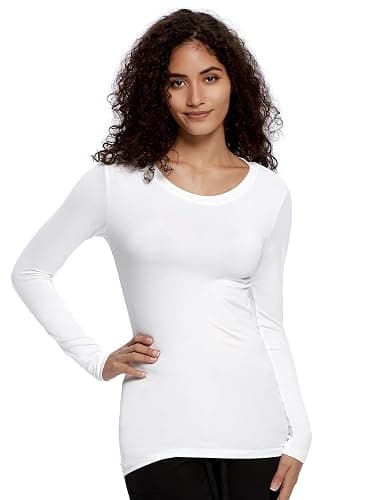 COZYFIT Underscrub Long Sleeve Women - Crew Neck Scrubs Undershirts for Nurse with Soft Fabric thumbnail 4