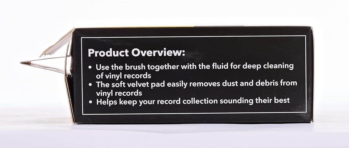 Big Fudge Vinyl Record Cleaning Kit - 4-in-1 Record Cleaner Solution - Includes Ultra-Soft Velvet Record Brush, Cleaning Liquid, Stylus Brush and Storage Pouch thumbnail 11