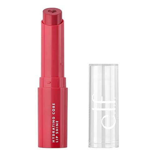 e.l.f. Hydrating Core Lip Shine, Lip Balm For A Sheer Tint Of Color & Soft Shine, Infused With Moisturizing Vitamin E, Vegan & Cruelty-Free, Lovely - Image 1