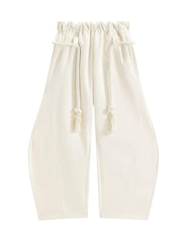 Aelfric Eden Super Baggy Barrel Sweatpants Wide Leg Pants for Women Men Casual Elastic Waist Unisex Lantern Trouser Pants - Image 1