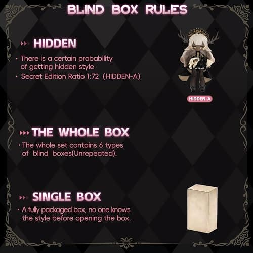 XiDonDon Secret Tour Series Cute 1/12 BJD Doll Random Design Action Figures Collectible Toys Home Decorations Gifts Dolls (Single Box) thumbnail 3