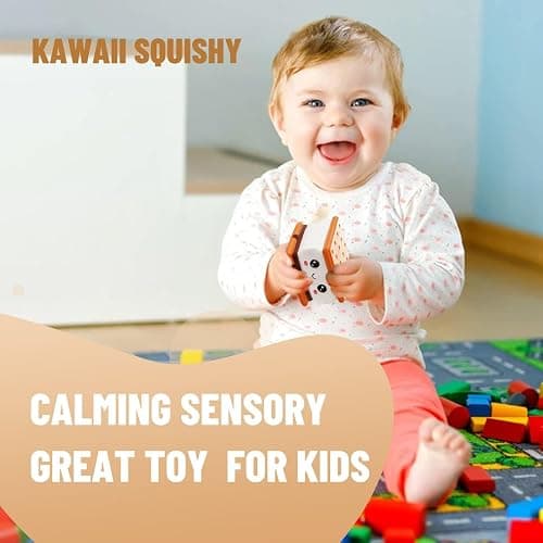 Anboor Squishies Smore Slow Rising Squishy Toy for Kids Soft Cookies Sandwich Scented Stress Relief Realistic Food Cute Squeeze Squish Toy thumbnail 5