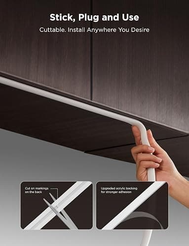 Govee 9.8ft COB LED Strip Light Pro, RGBICW Light with Warm White, WiFi | Work with Alexa, Google Assistant and Matter, Smart Strip Lights, LED Lights for Bedroom, Color Changing thumbnail 6