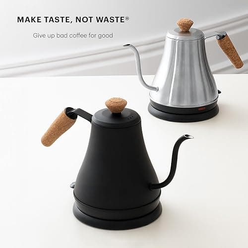Bodum 27oz Bistro Gooseneck Electric Water Kettle, Pour Over Coffee & Tea, Stainless Steel, Matte Black thumbnail 7