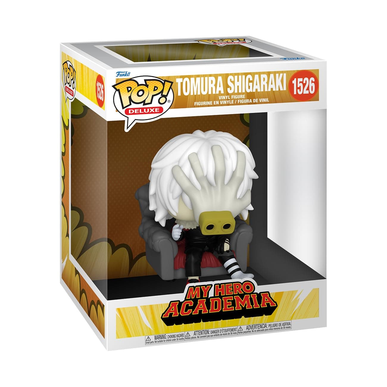 Funko POP! Deluxe: My Hero Academia (MHA) - (MHA) 2 - Tomura Shigaraki In Stoel - Verzamelbare Vinyl Figuur - Cadeau Idee - Officiële Merchandise -Anime Fans - Image 1