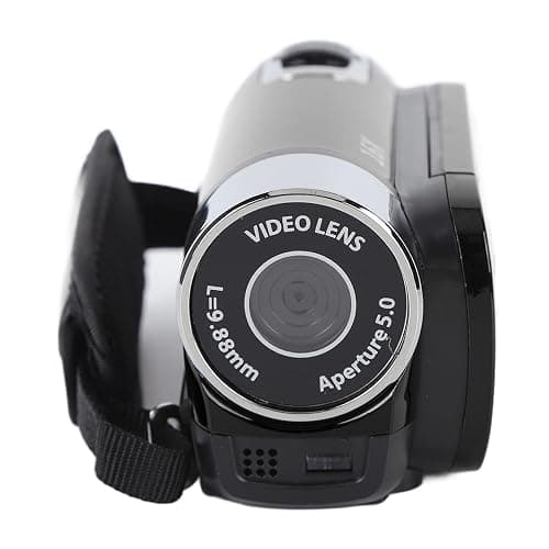 VBESTLIFE Digital Camcorder, 16X Digital Zoom 2.7 Inch Colourful Display Screen, 4K 48MP DV Camera High Definition Camera Image Video Camcorder (Black) thumbnail 8