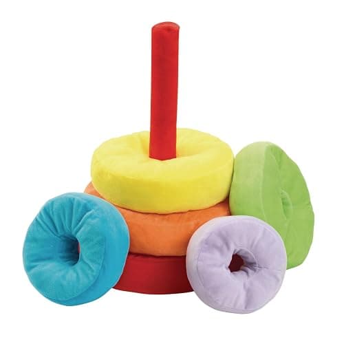 Excellerations Giant Plush Rainbow Stacking Ring for Kids Classroom Game for Children thumbnail 4