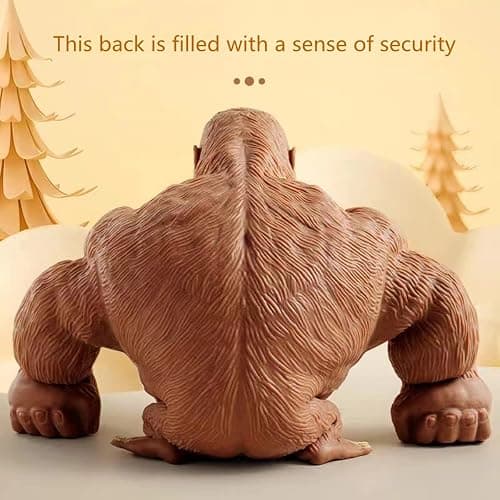 YJHWLF Stretchy Glue-Sand Filled Rubber Gorilla Soft Latex Decompression Doll Toy, Animal High-Elastic Stretchable, Adults' Decompression Toy thumbnail 4
