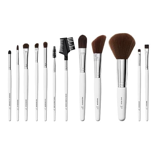 e.l.f. Professional Set of 12 Makeup Brushes, Pro-Worthy Makeup Brushes For A Flawless Full-Face Application, Vegan & Cruelty-Free thumbnail 5
