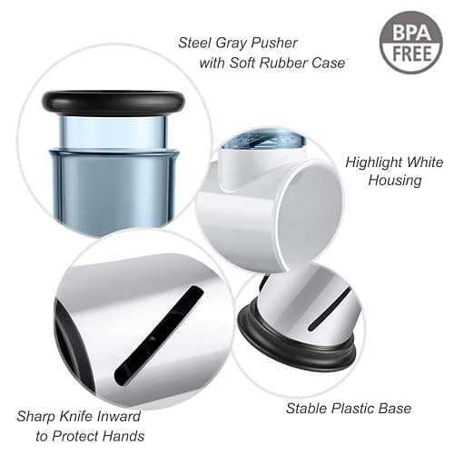 Slicer Shredder Attachment for KitchenAid Stand Mixer, Cheese Grater Attachment for KitchenAid Stand Mixer, Food Processor with 3 Blades by HOZODO thumbnail 5