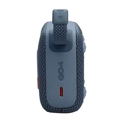 JBL GO 4, Enceinte Bluetooth ultra-portable, son JBL Pro, basses percutantes, 7 heures d'autonomie, fonction Playtime Boost, résistante à l'eau et à la poussière IP67, bleu thumbnail 7