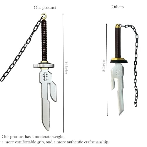 24-Inch Inverted Spear of Heaven Foam Prop – Adult Anime Cosplay Weapon Replica, Non-Functional PU Foam Collectible thumbnail 4