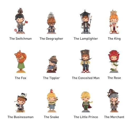 POP MART HironoxLe Petit Prince Series Figures 1Box 2.5 inches Articulated Character Premium Design Gifts for Fan-Favorite Collectible Toy Art Action Figure thumbnail 6