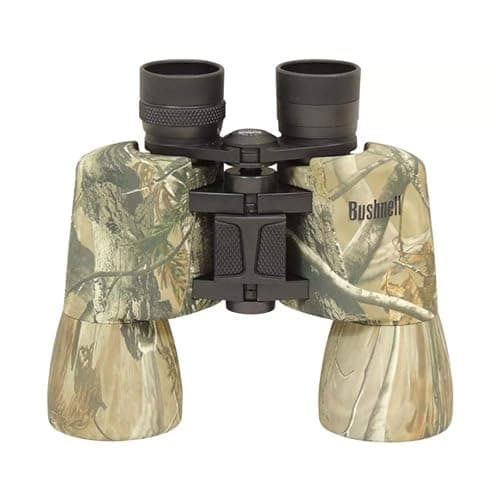 Bushnell PowerView 10x50mm Porro Prism Instafocus Binoculars – Realtree AP Camo, Ideal for Hunting, Birding, Hiking & Outdoor Adventures thumbnail 2