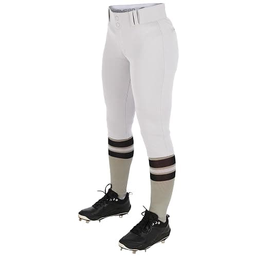 Champro Girls' Tournament Traditional Low-Rise Softball Knicker - Image 1