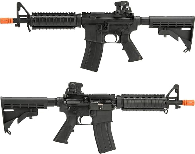 Evike Airsoft - Matrix M4 GBB M4-Style Gas Blowback Airsoft Rifle w/Reinforced WA System (Model: M4 CQB-R) thumbnail 3