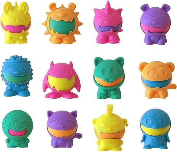 GrandeNero Squeezy, Stretchy-Dohjees Pop -Swap Teenie Nee Doh on The Inside (One Per Order)-Blind Box thumbnail 2