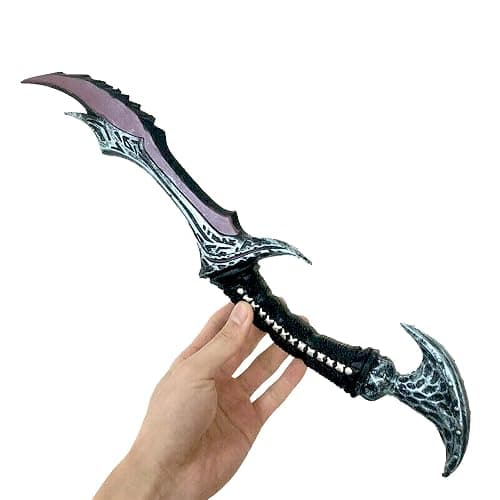 LALAPORT 19.50'' Elder Scrolls Skyrim Daedric Foam Dagger thumbnail 3