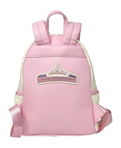Loungefly Disney Princesses Damask Debossed Womens Double Strap Shoulder Bag Purse thumbnail 3