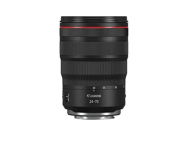 Canon RF24-70mm F2.8 L is USM Lens, Standard Zoom Lens, Compatible with EOS R Series Mirrorless Cameras, Black thumbnail 5