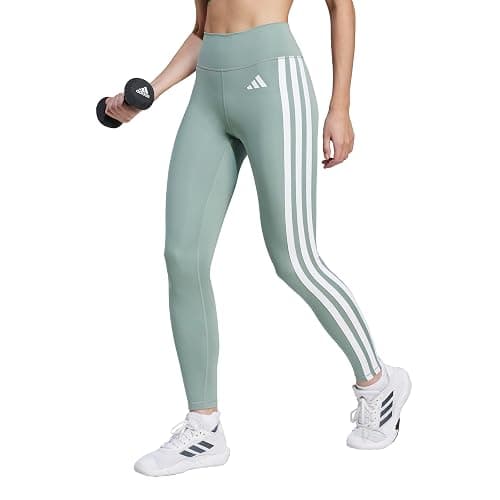 adidas Women's Optime Essentials 3-Stripes Training Leggings - Image 1