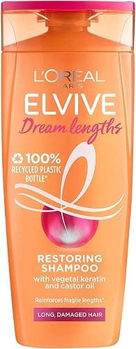 L'Oreal Paris Elvive Dream Lengths Shampoo and Conditioner Set for Long Hair, Nourishing & Strengthening Treatment to Prevent Hair Breakage, Enriched with Castor Oil thumbnail 5