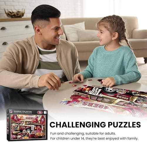 MasterPieces NFL Gameday Puzzles Collection - NFL Gameday Tailgate 1000 Piece Jigsaw Puzzle thumbnail 4