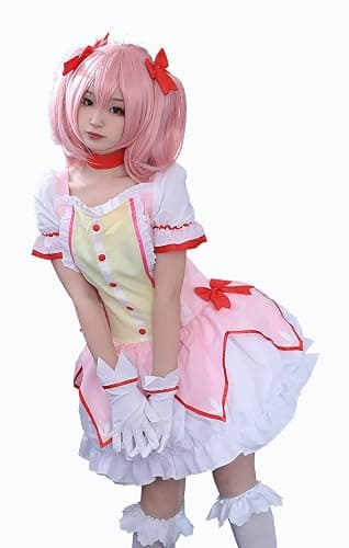 ETERNALMARK Puella Magi Madoka Magica Cosplay Costume Outfits Women Halloween Suits thumbnail 2