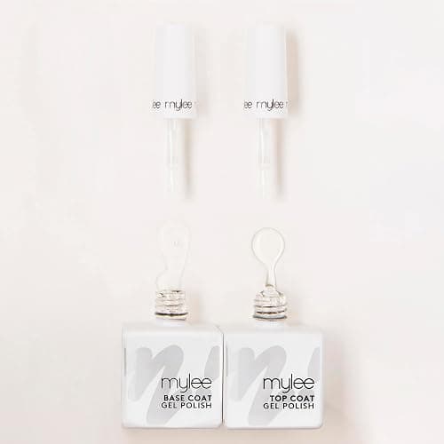 Mylee Nail Gel Polish Top & Base 2x10ml, UV/LED Soak-Off Nail Art Manicure | Pedicure for Salon & Home Use - Lasts up to 2 Weeks, Durable & Safe, Easy to Apply thumbnail 4
