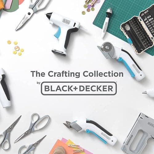 BLACK+DECKER 4V MAX Cordless Fabric & Craft Cutter Rotary Tool, USB Rechargeable (BCRC115FF) thumbnail 7