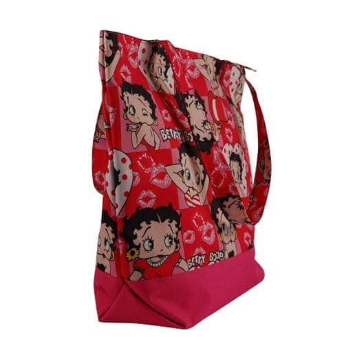 Betty Boop Women's Tote or Duffle Bag Fashion Shoulder or Crossbody Duffle Weekender Bag thumbnail 2